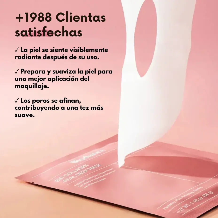 Mascarilla de colágeno