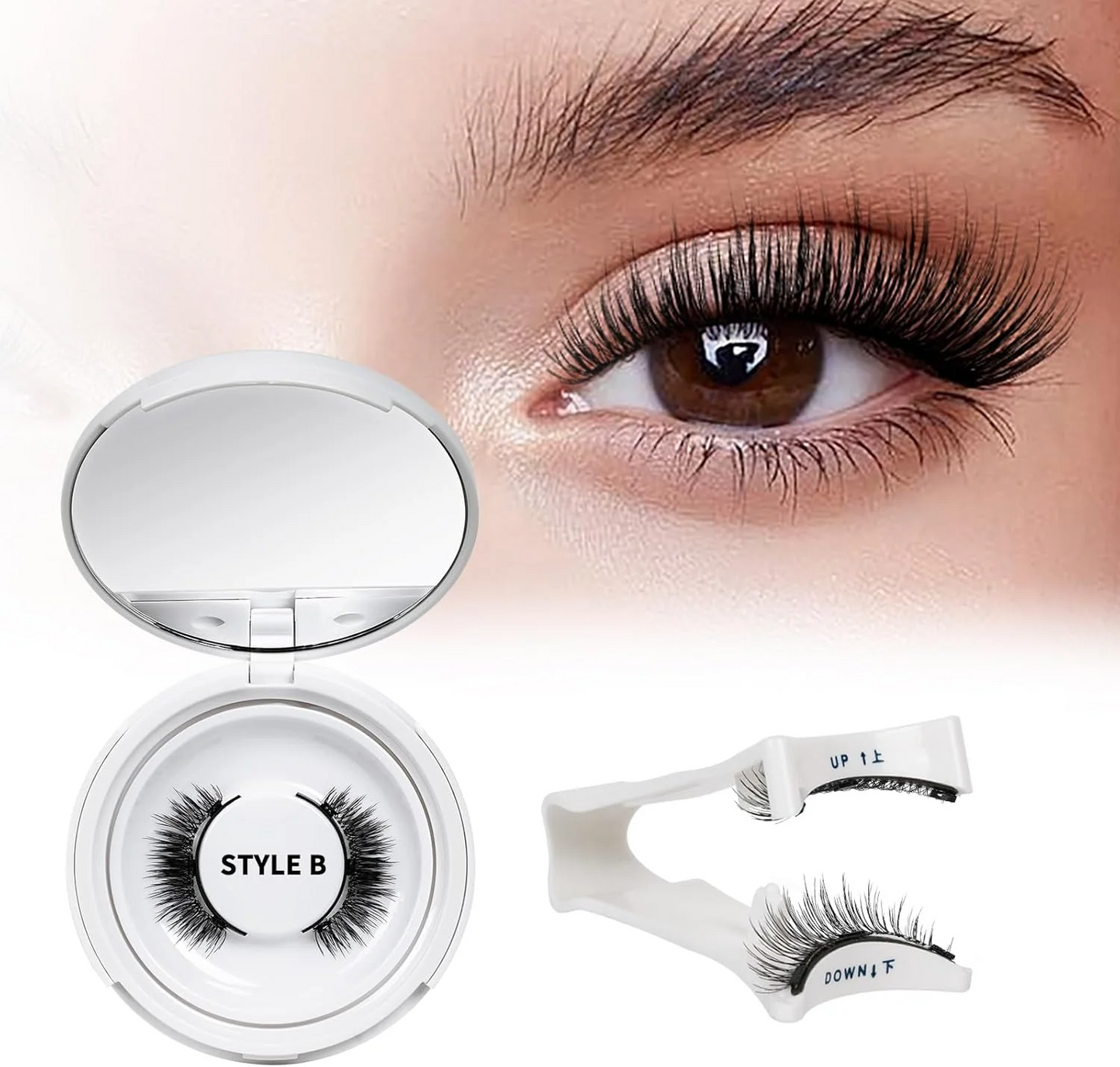 Kit de Pestañas Magnéticas - Volumen y Mirada Intensa