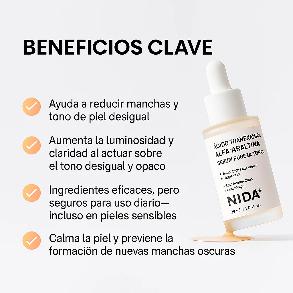 Sérum NIDA® - Equilibrio y Piel Refinada