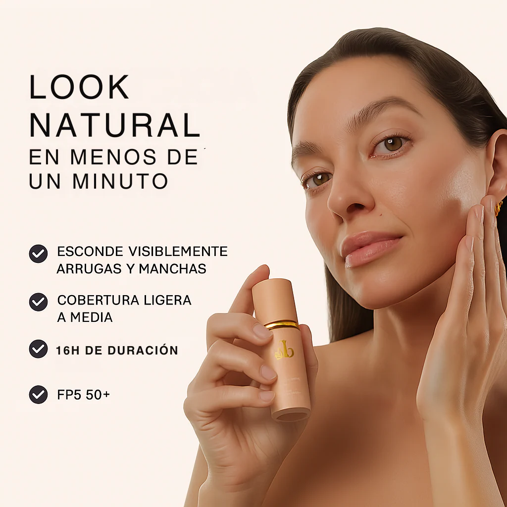 Base de Maquillaje Antiedad con SPF 50 – Se Adapta a tu Tono de Piel